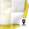 Precio de China 63T 160Mesh blanco / amarillo Malla de serigrafía de poliéster de seda